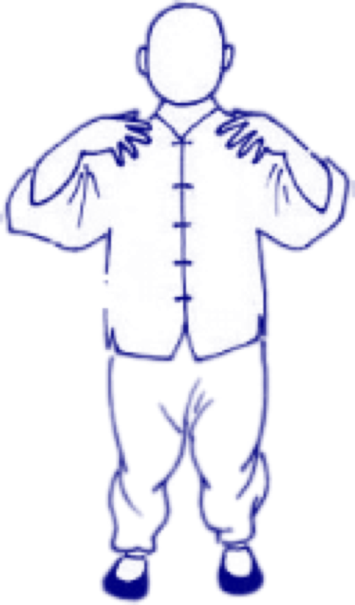 Comfortabele kleding, zittend of staande zhan zhuang. 