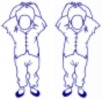 baduanyin supporting heaven