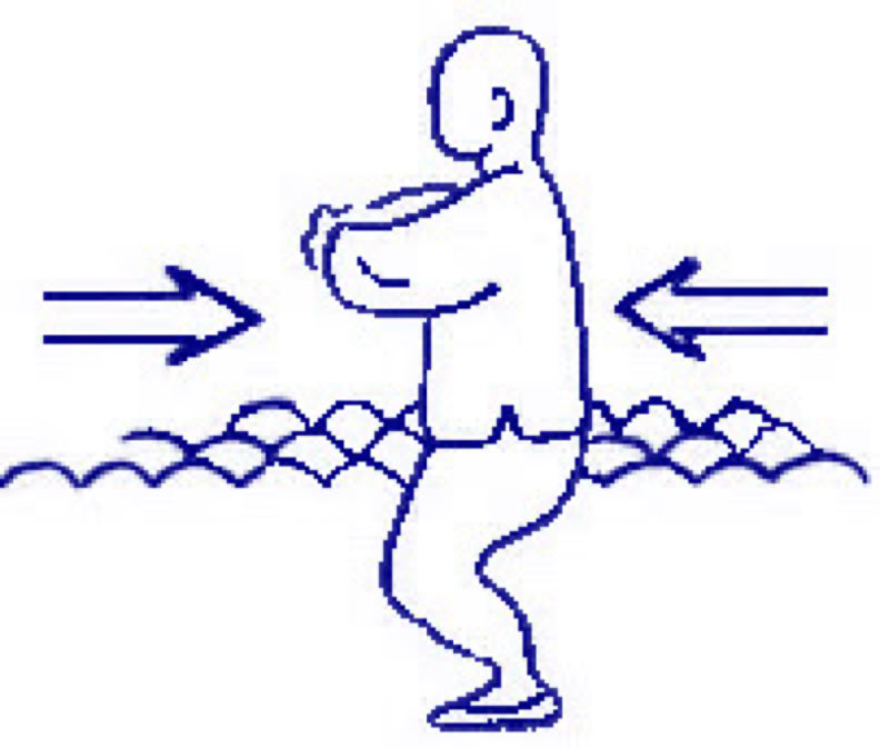 In all the exercises of YiQuan, the &ldquo;disputing or contrary force&rdquo; should be exhibited. The disputing force is an integral part of whole body movement.