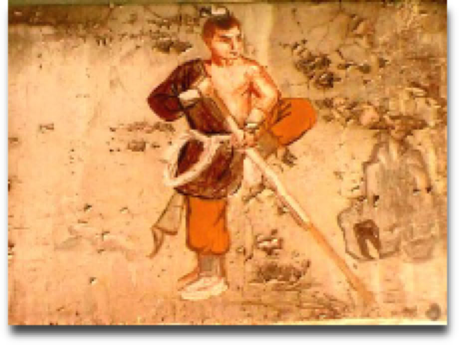 Shaolin Quan or Shaolin boxing originated in the Shaolin Temple on Mount Songshan at Dengfeng in Henan Province.